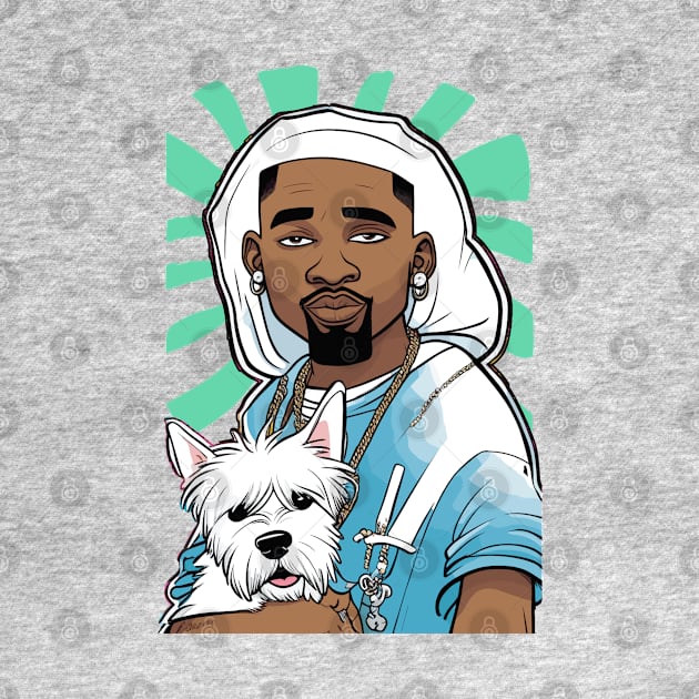 Rappers with Puppies by Cheeky BB